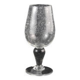 Verre à pied en verre bullé biot ?