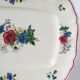 Large rectangular dish Digoin Sarreguemines model Agreste, 1960