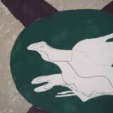 Georges braque: birds - color lithograph