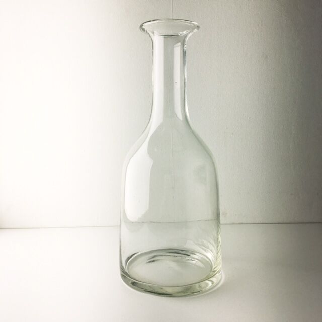 Vase handblown glass, 1970s