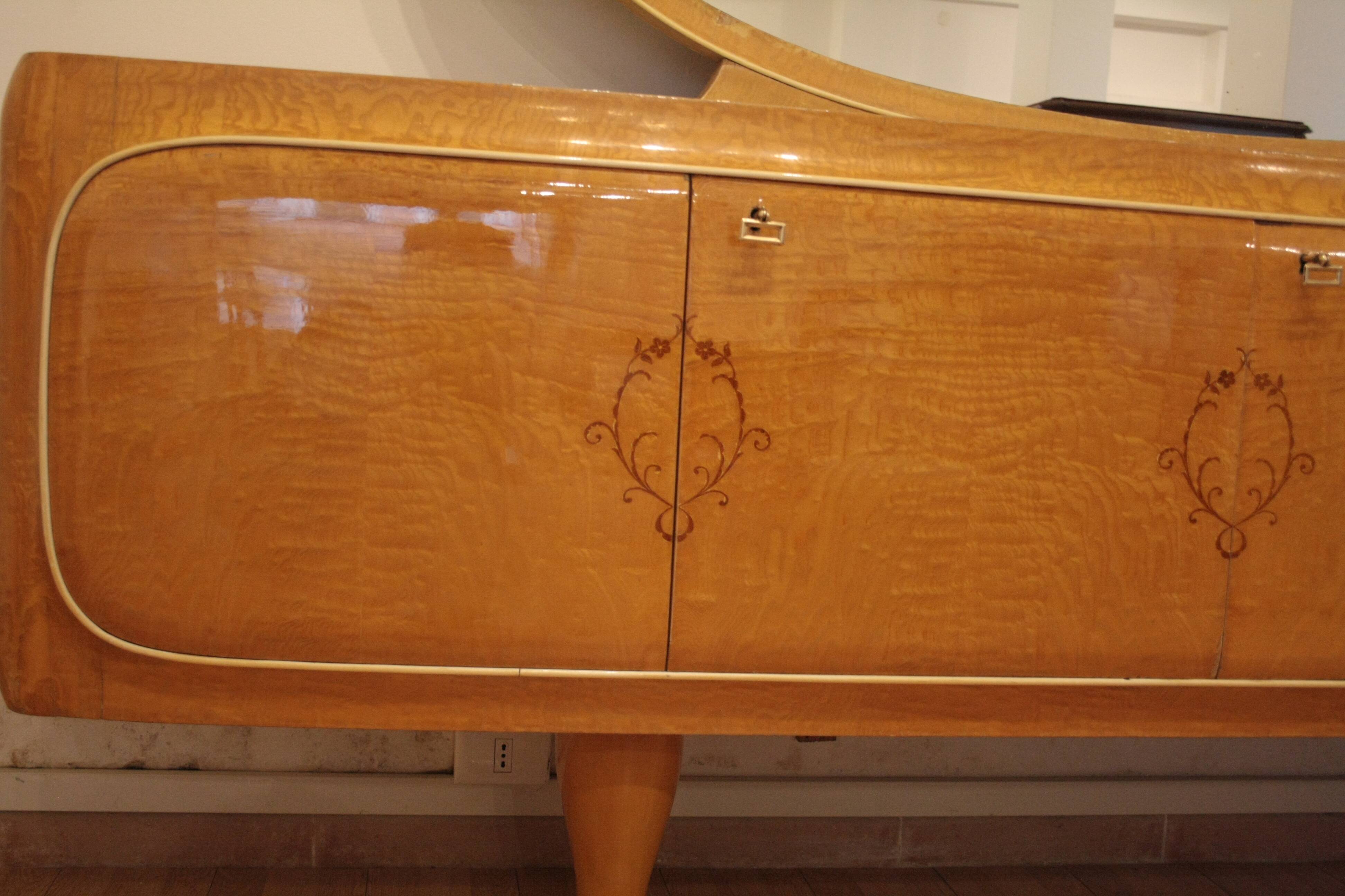 Buffet moderne du milieu du siècle, années 1950