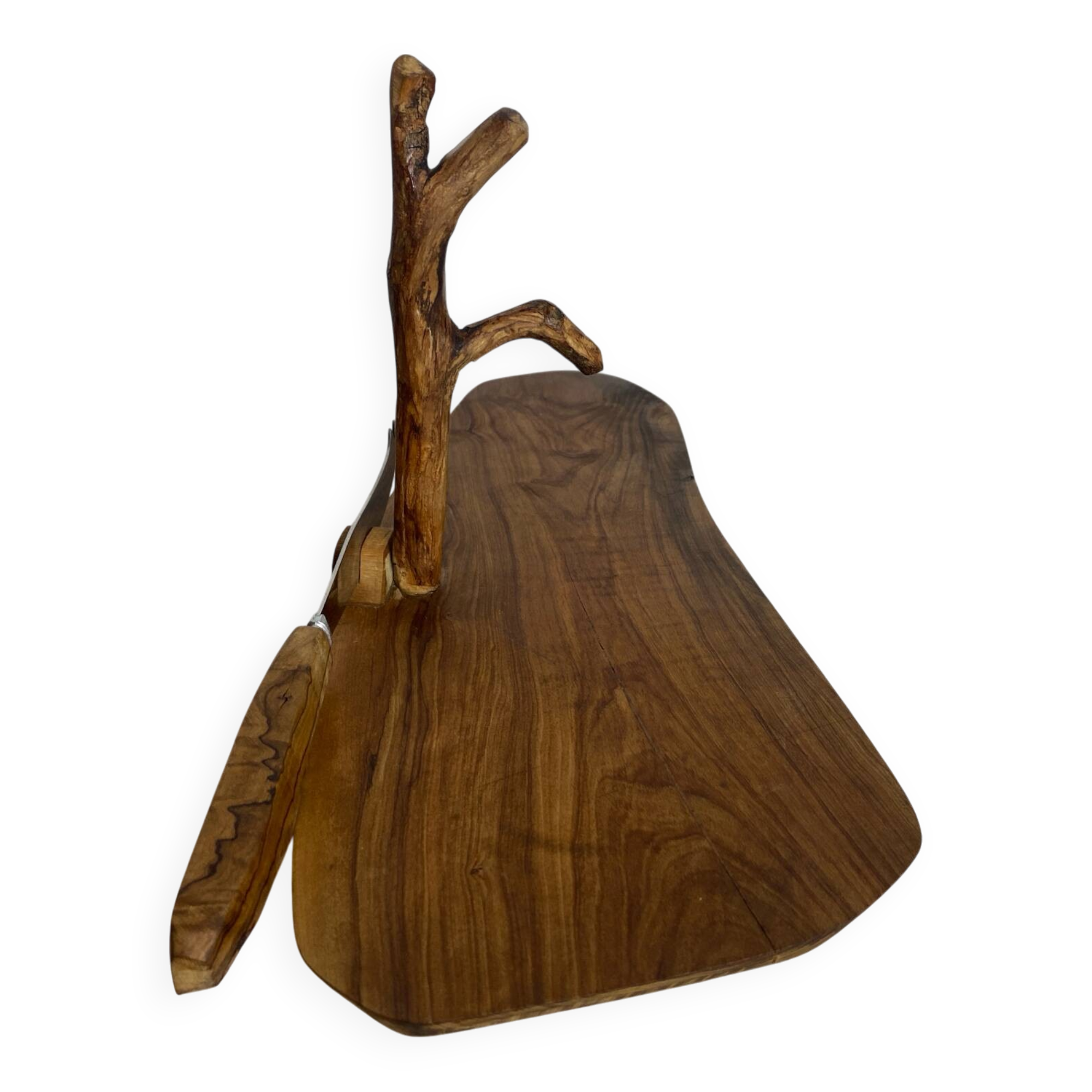 Olive wood cheese board