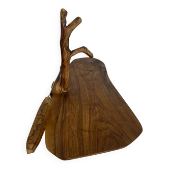 Olive wood cheese board
