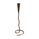 Bougeoir en métal, années 80