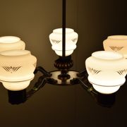 Lustre Art déco, Allemagne, années 1930.