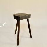 Tripod stool, late 19th century