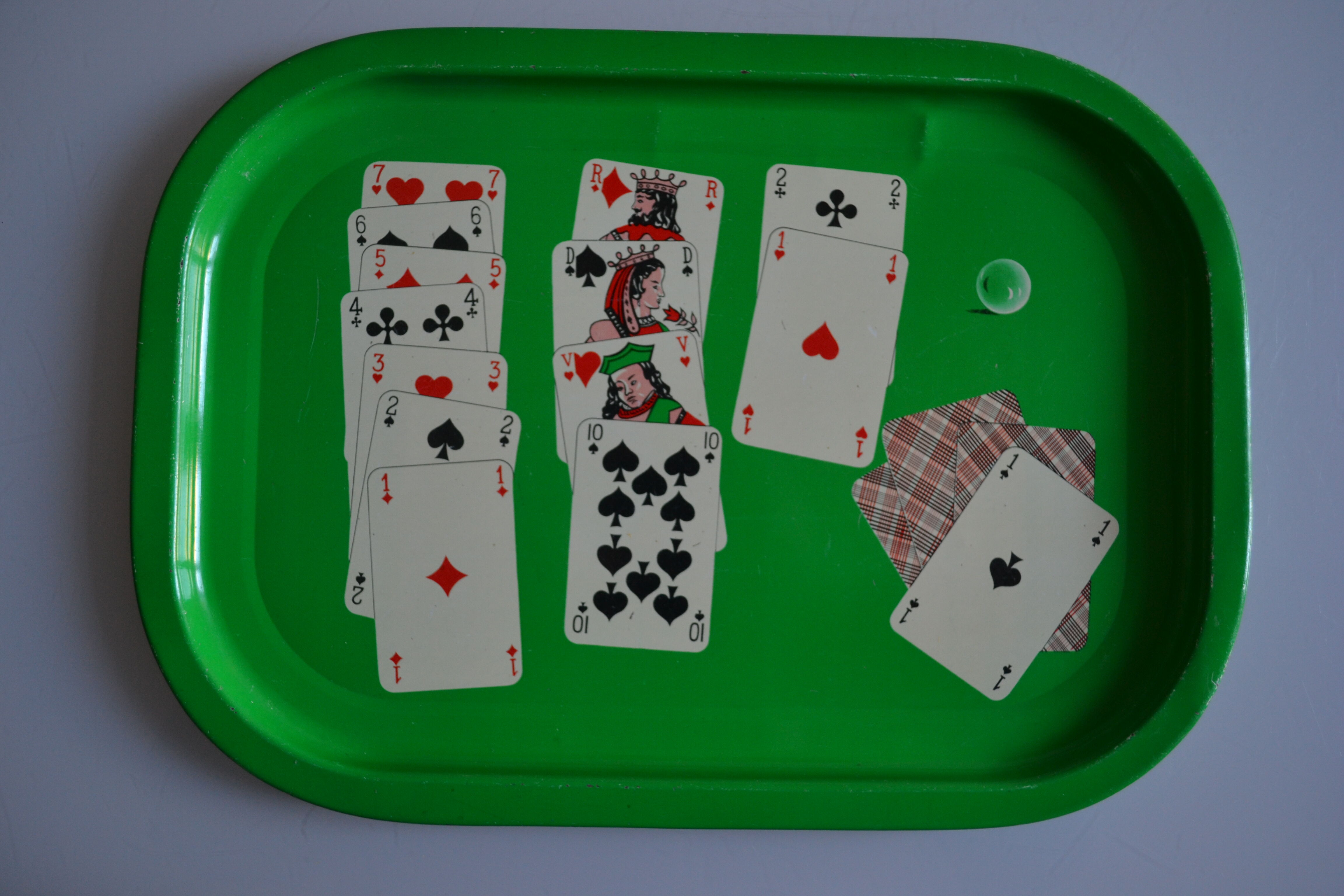 60s board décor card game