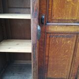 Solid oak locker room