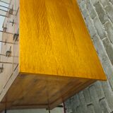 Solid walnut chest of drawers from the 1960s.