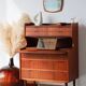 Danish teak secretary from the 1960s | Scandinavian design