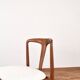 Chaise de Salle à Manger Mid-Century en Teck par Johannes Andersen pour Uldum Møbelfabrik, Danemark, années 1960, Set de 4.