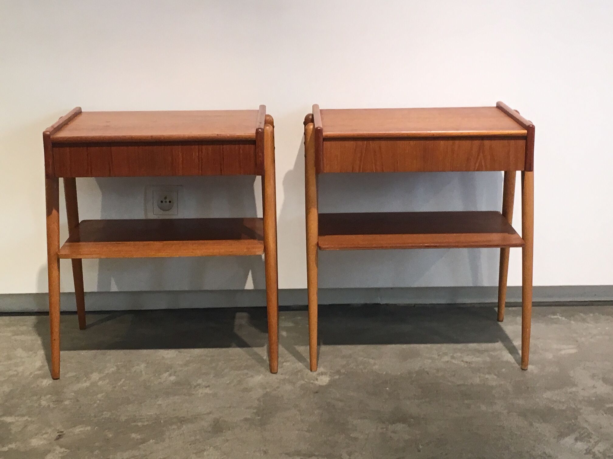 Pair of bedsides