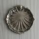 round plate shell decoration silver-plated