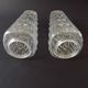 Pair Vintage Cut Glass Retro Replacement Shades For Chandeliers/Wall Lights