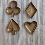 Vintage brass catchall tray