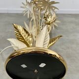 Floor lamp flower metal Design Hans Kögl Scandinavian vintage 5 burners