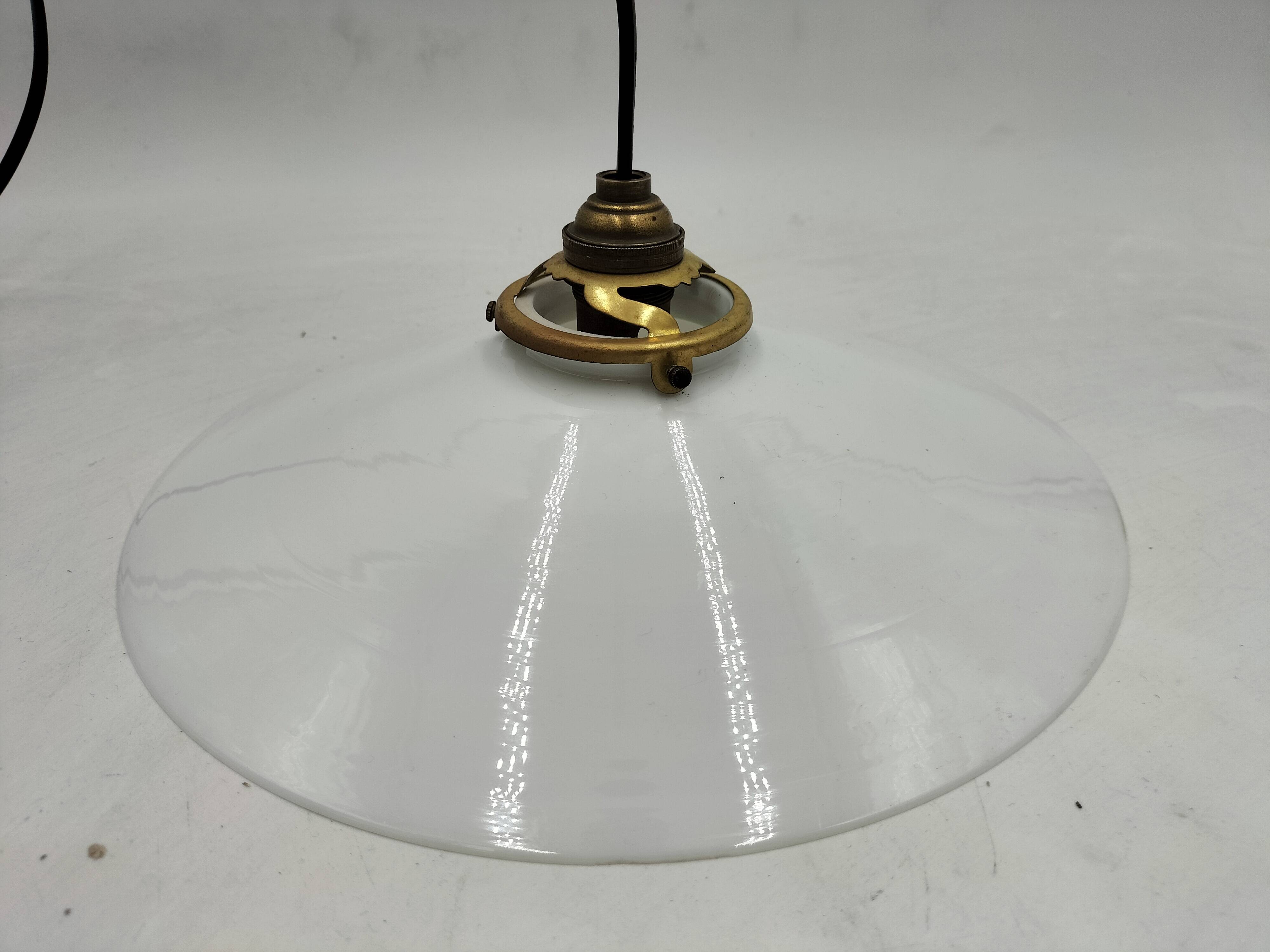 Opaline pendant light