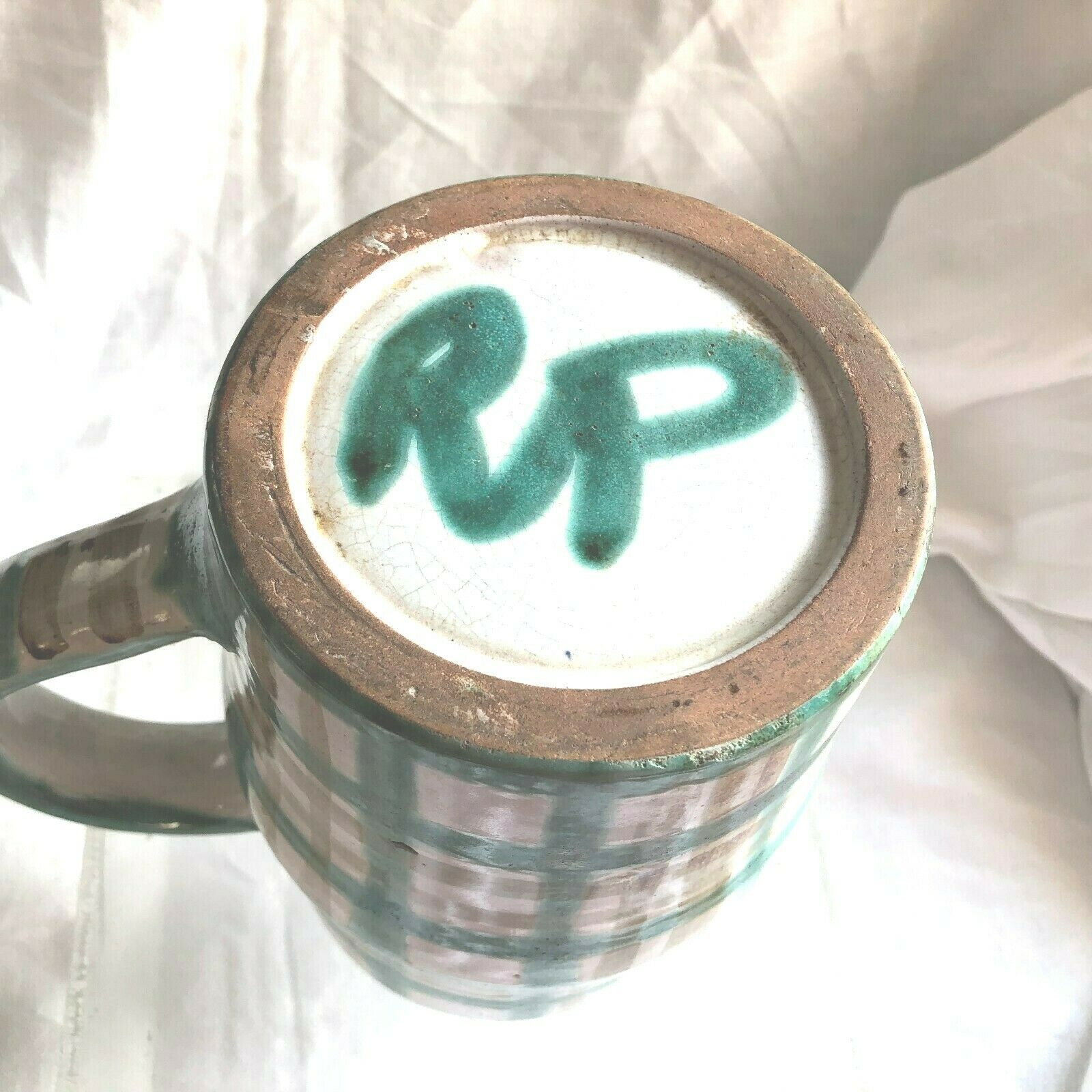 Pitcher in faience of Vallauris Robert Picaud 20th century