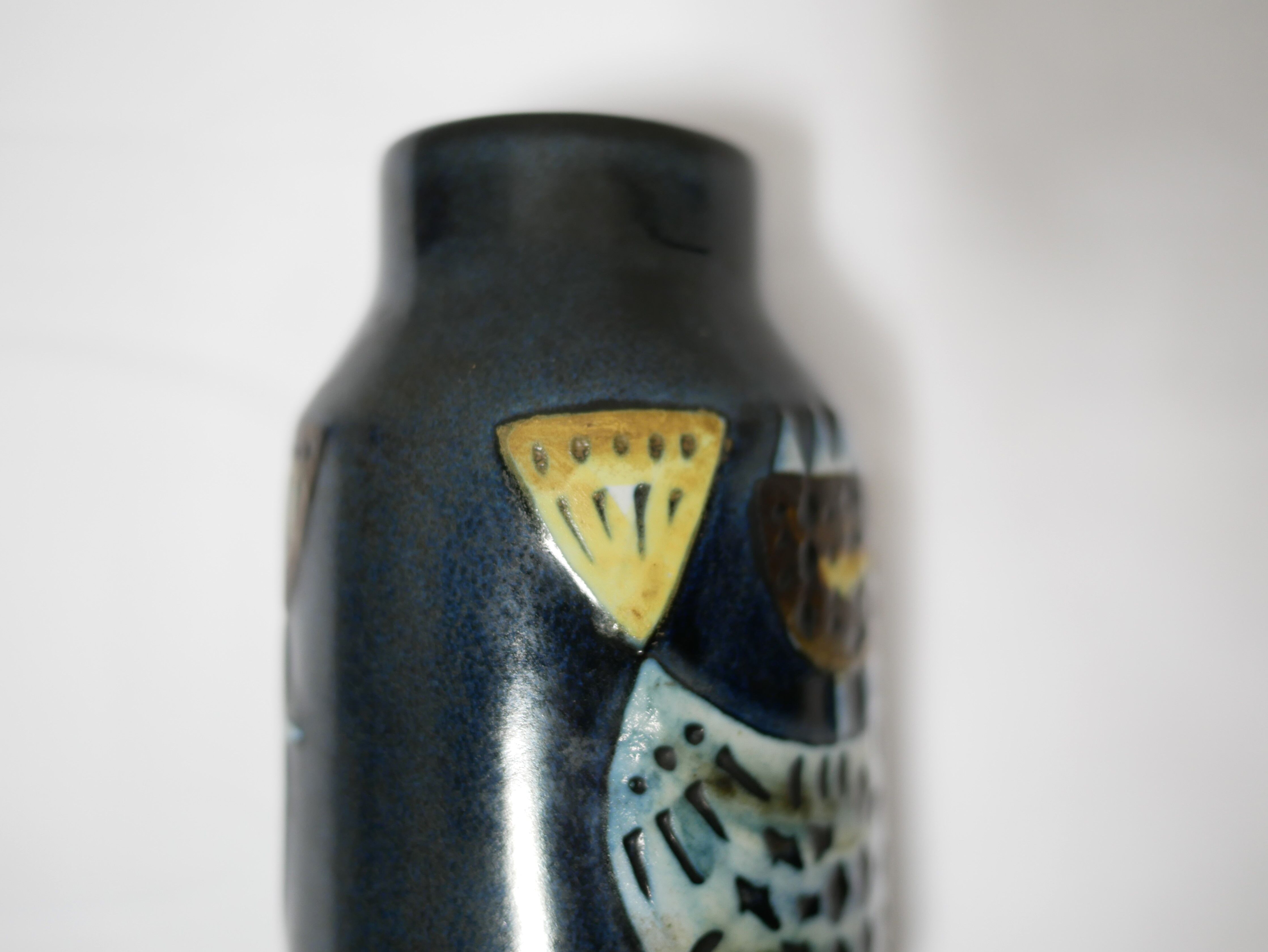 Vintage Scandinavian ceramic vase by Lisa Larson for Gustavsberg