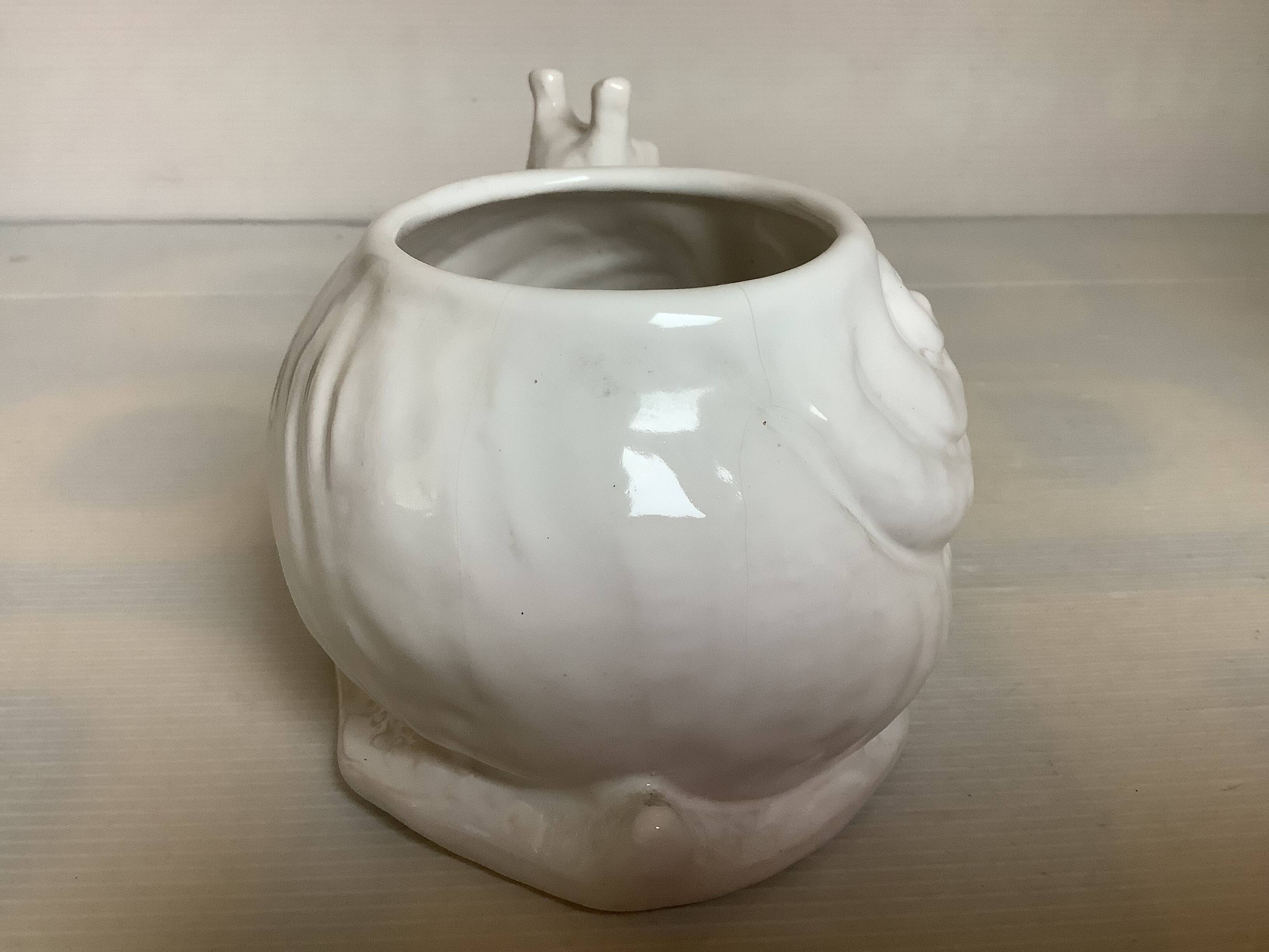 Snail-shaped pot vase Bellini Italy zoomorphic