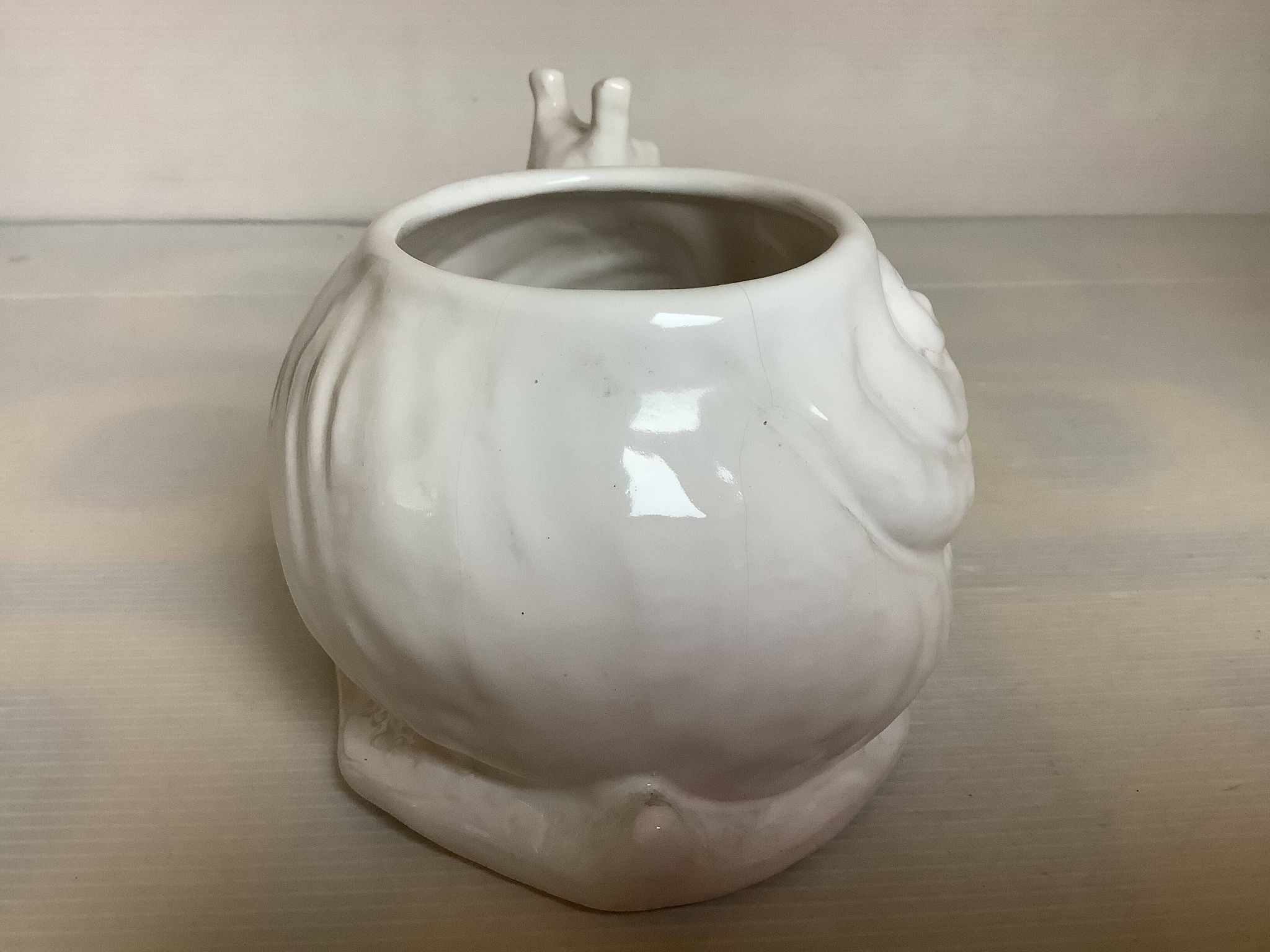 Snail-shaped pot vase Bellini Italy zoomorphic