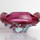 Josef Hospodka for Chribska - Bohemian glass 60s - ash tree - pocket empty