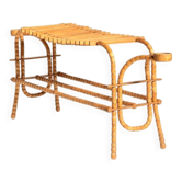 Scandinavian birch and elm flower stand, 1940s