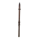 Old wooden skis