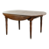 Table de ferme antique française ovale/ronde du 19ème siècle