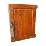 1950s butcher's fridge door