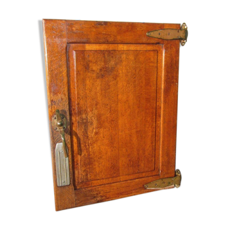 1950s butcher's fridge door
