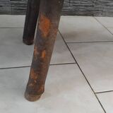 Vintage Brutalist Coffee Table in Solid Oak