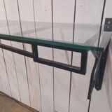 Wrought iron console, 50's