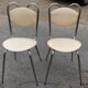 Chaises  de cuisine vintage