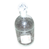 Bottle bottle of perfume Guerlain eau de Cologne vintage rooster 250 ml empty