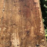 Old wooden farm or workshop table