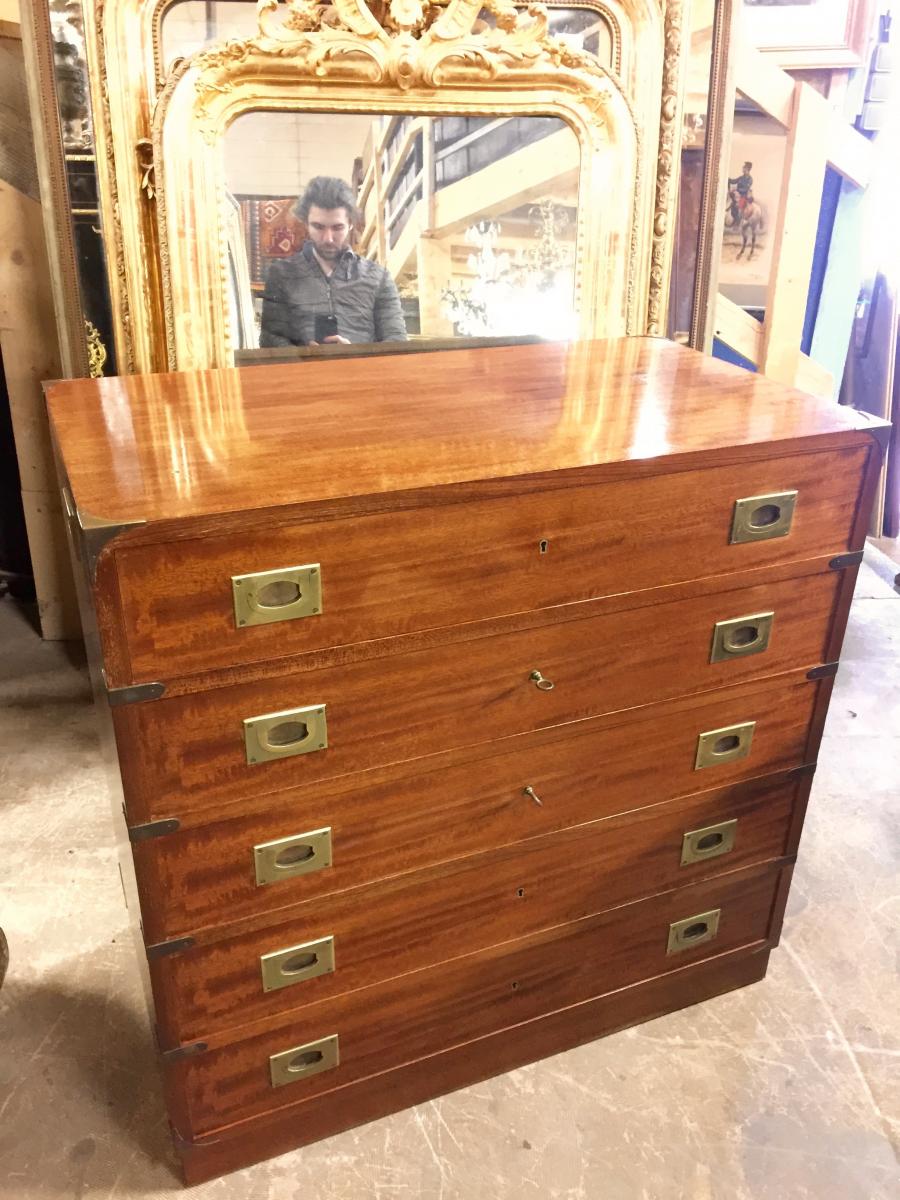 Navy manufacturing around 1940 mahogany Dresser