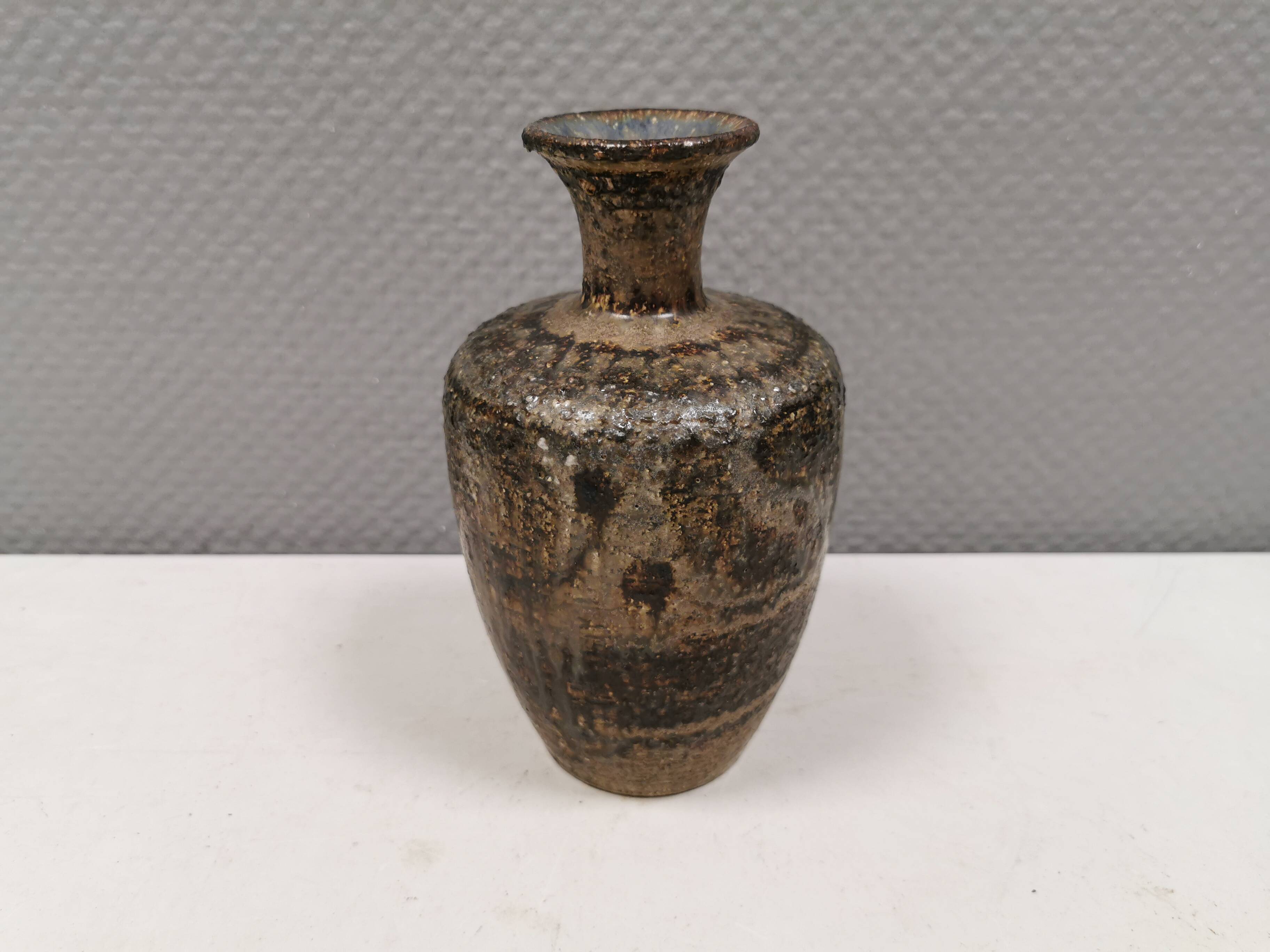 Unique vase from Søholm Denmark 1970s.