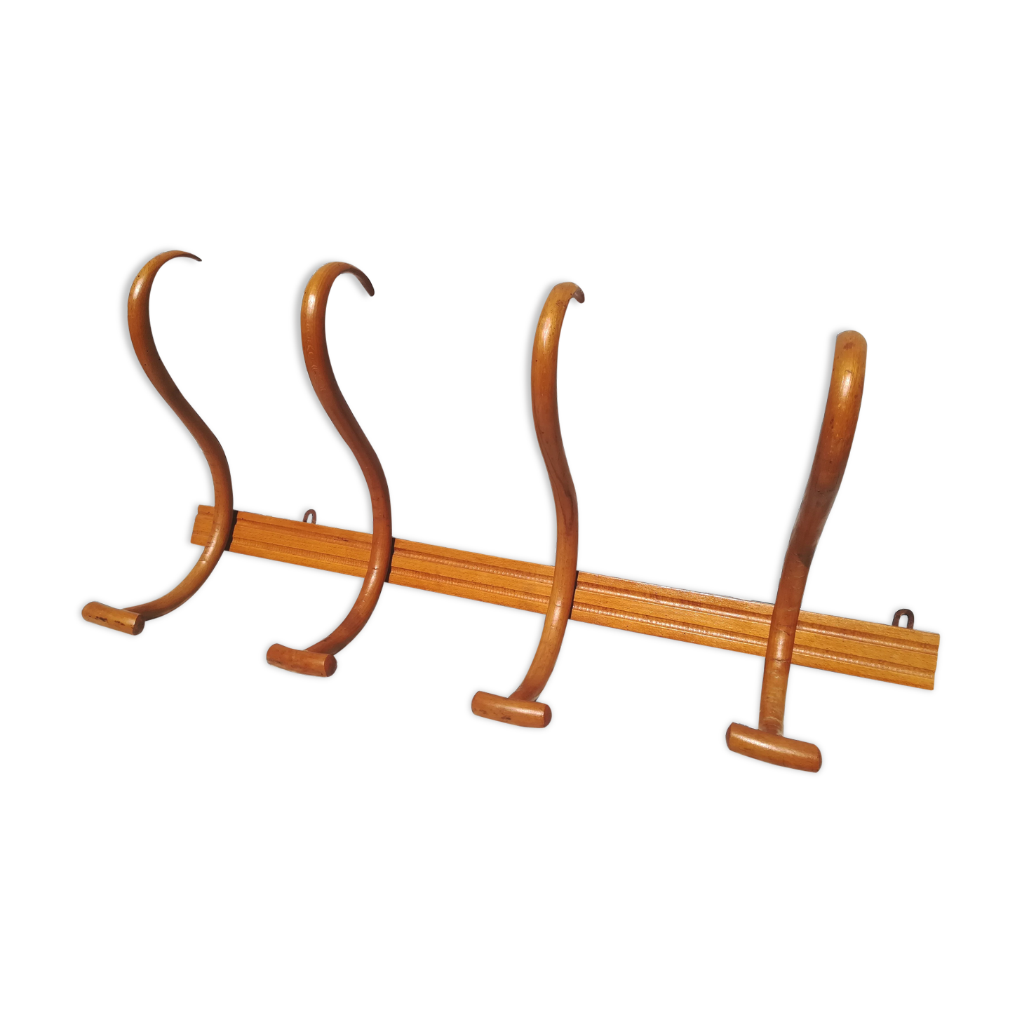 Patère wears Mahieu coat