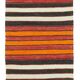 Turkish Handmade Vintage Anatolian Kilim 97 cm x 328 cm