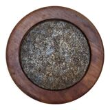 Stone and turned wood trivia signed