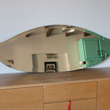 Bevelled mirror 100x40 cm