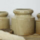 Lot de 3 pots en grès