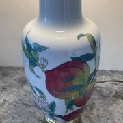 Lamp base in Paris porcelain