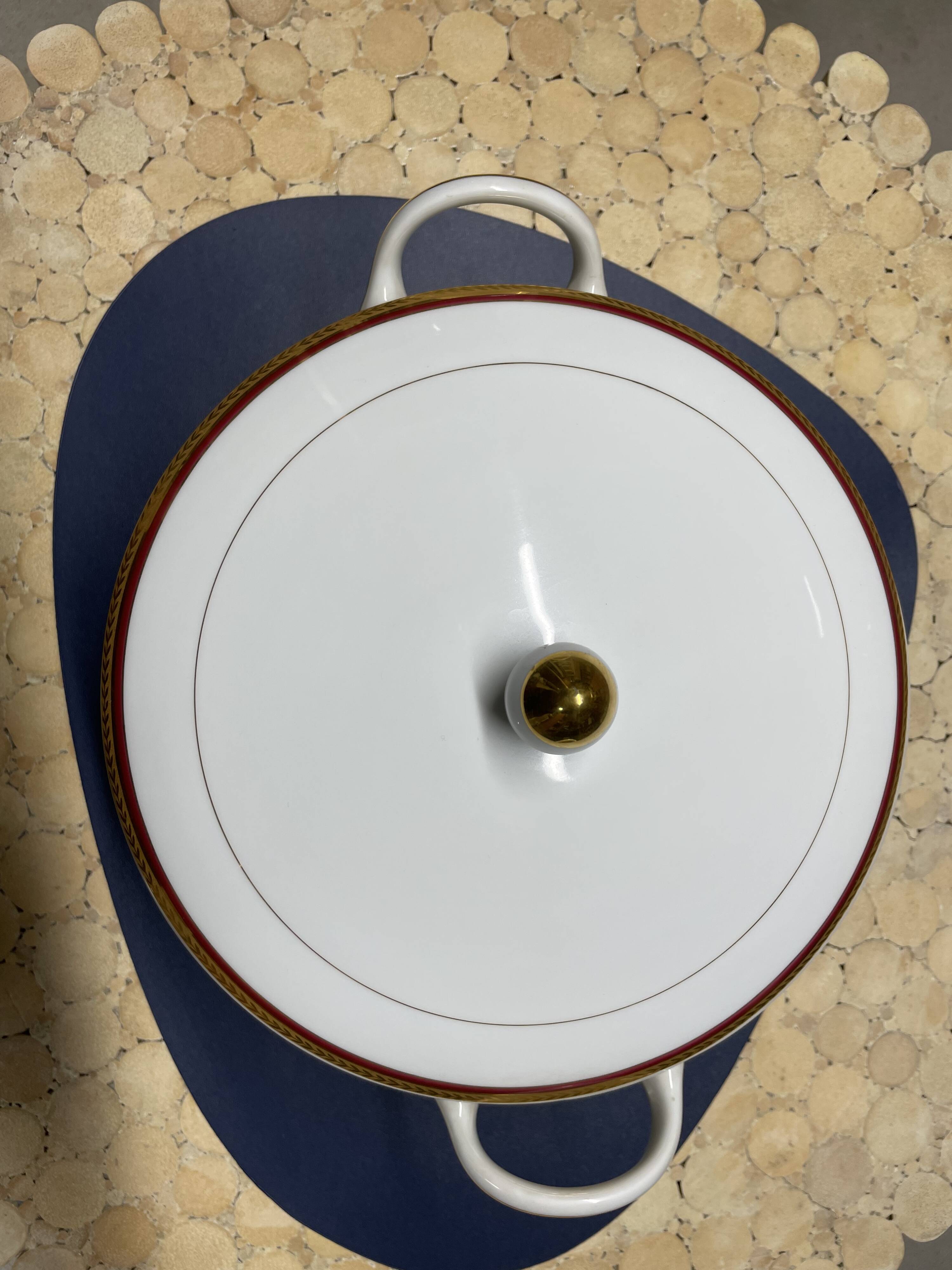 Limoges porcelain dinner service