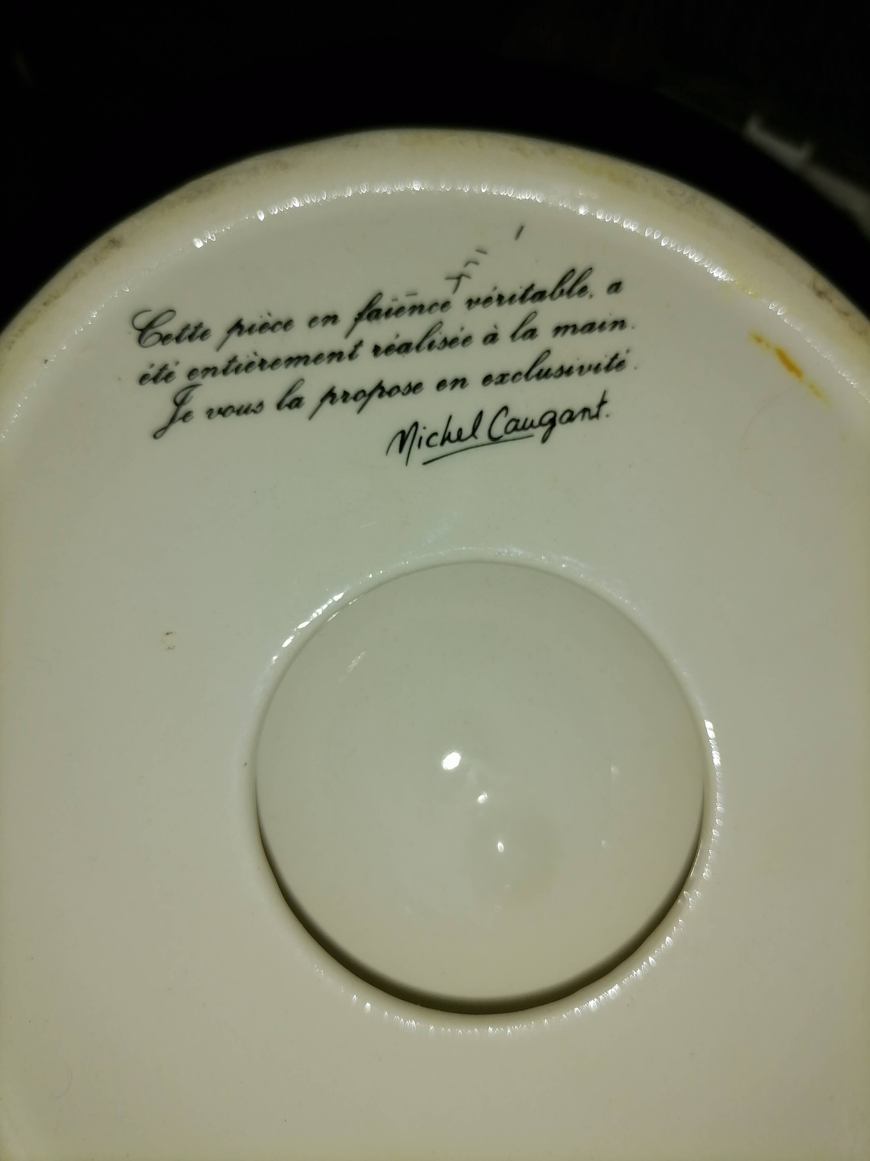Terrine earthenware hen