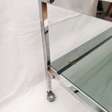 Vintage chrome console