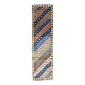 Tapis de couloir moderne Oushak 2x9 77x277Cm