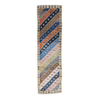 Tapis de couloir moderne Oushak 2x9 77x277Cm