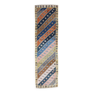 2x9 Modern Oushak Runner Rug 77x277Cm